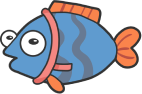 blue fish